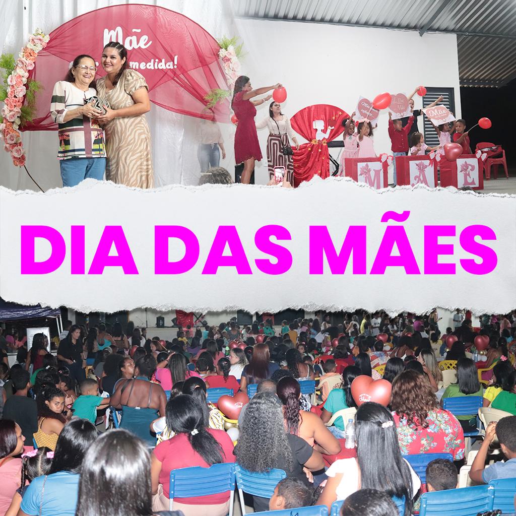  Prefeitura municipal de Canavieira, realizaram neste último sábado (13/05/2023) uma linda festa para homenagear e parabenizar todas as mães do nosso município